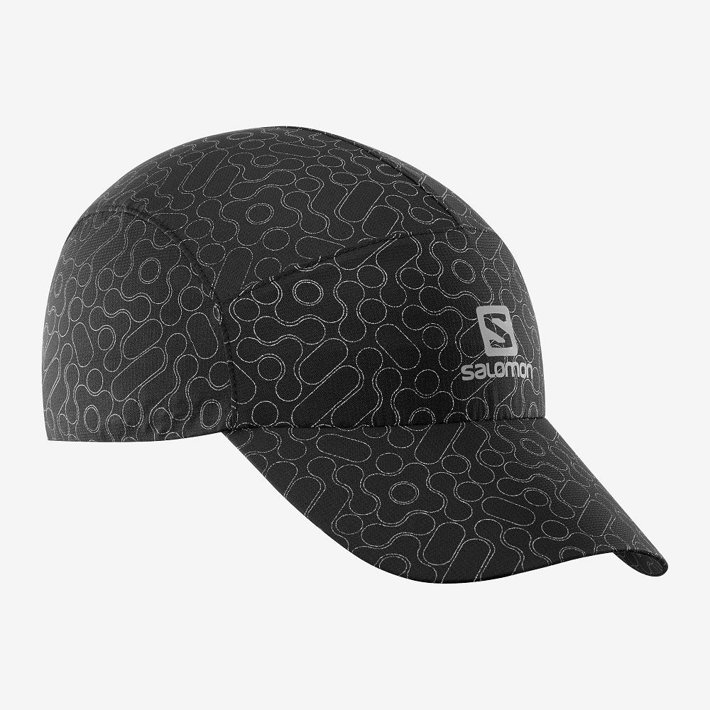 SALOMON REFLECTIVE Philippines - Men's Caps - Black | 610834-HEN